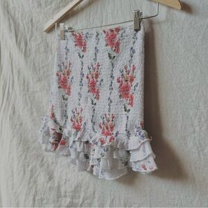 Blossom breeze strapless top